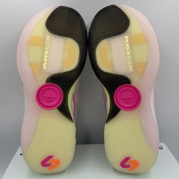 Jordan Luka 4 Gone Fishing Sneakers Pink Yellow IB7903-600 Men\'s Size 13 Shoes